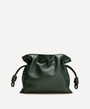 Loewe - Flamenco Leather Clutch Bag image number 0