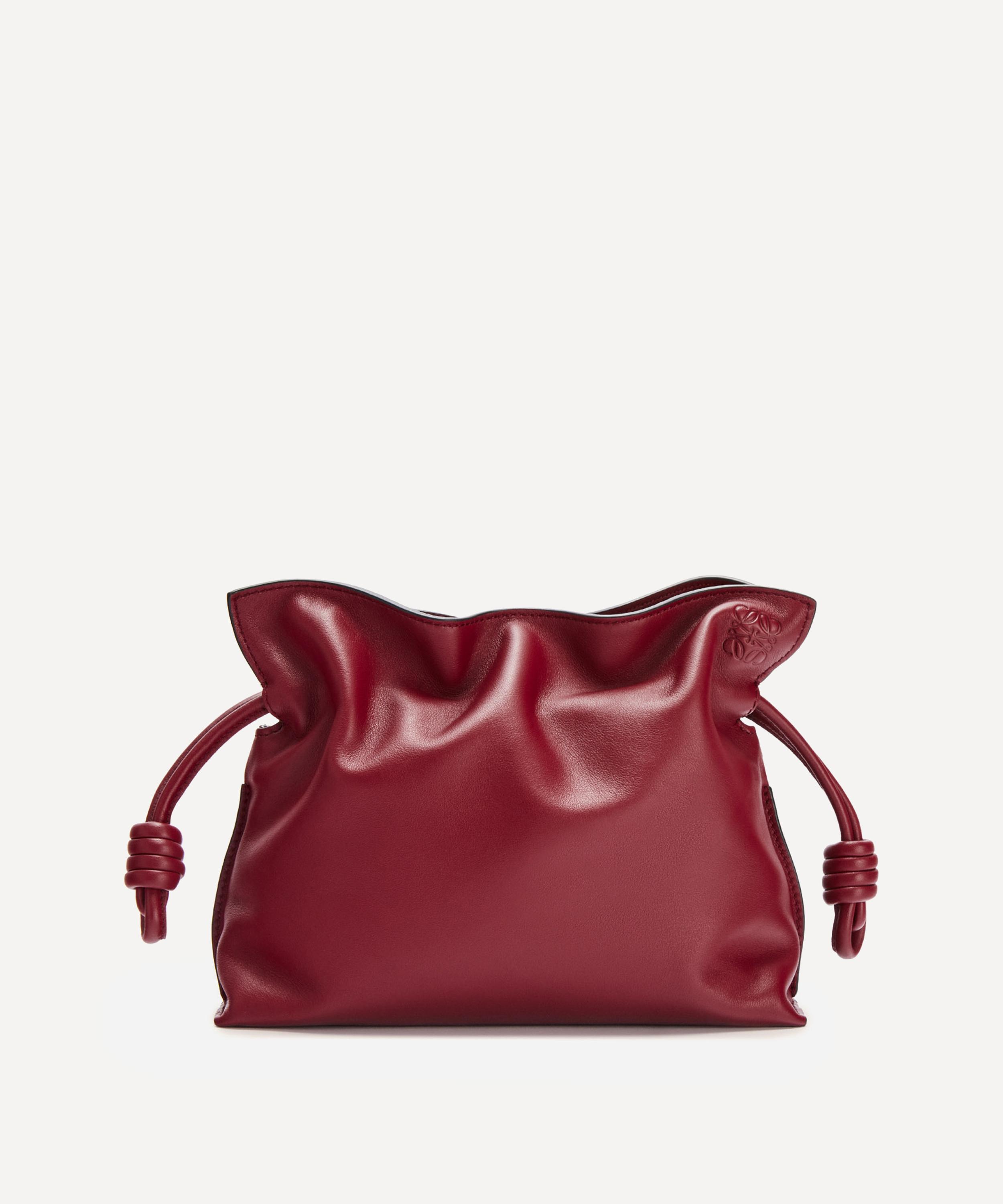 Loewe - Mini Flamenco Leather Clutch Bag image number 0