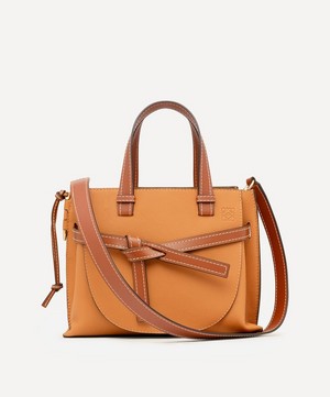 Loewe - Small Gate Leather Shoulder Bag image number 0