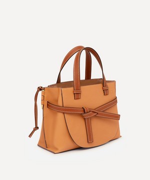 Loewe - Small Gate Leather Shoulder Bag image number 1