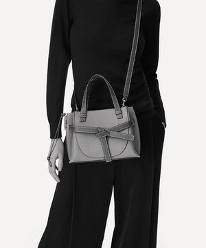 Loewe - Mini Gate Leather Shoulder Bag image number 1