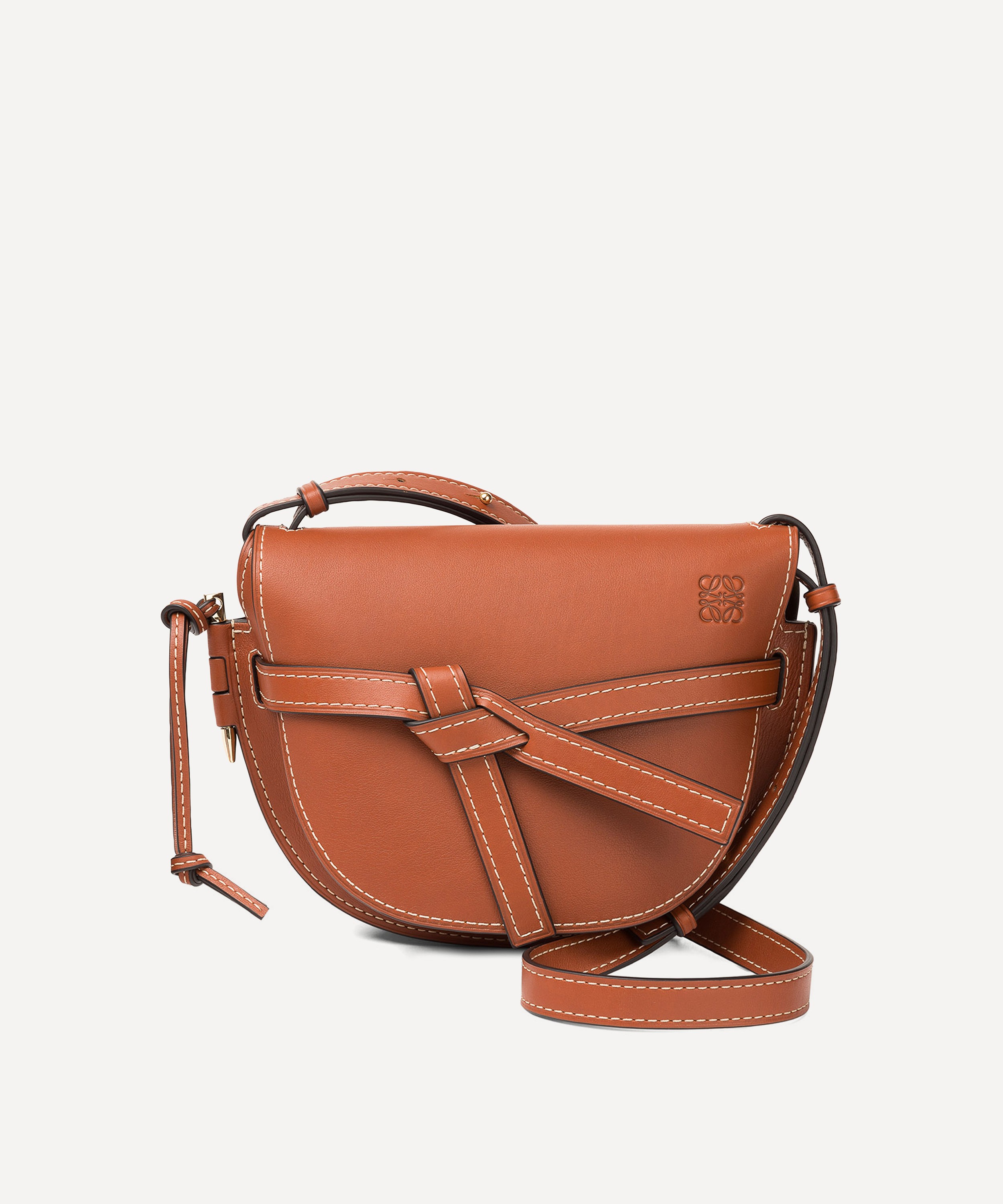 Loewe - Small Gate Leather Cross-Body Bag image number null