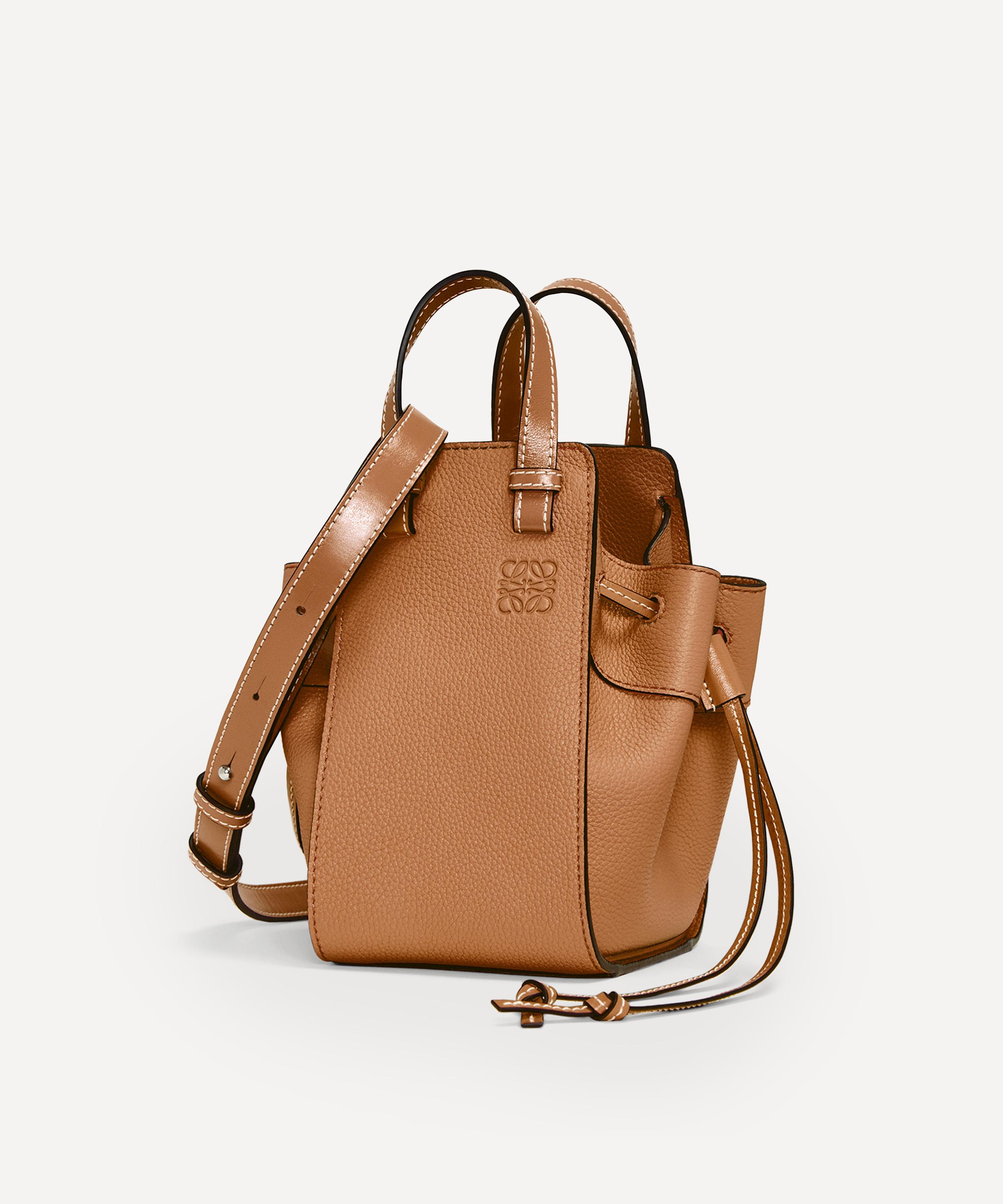 Loewe - Mini Hammock Drawstring Leather Bag image number 1