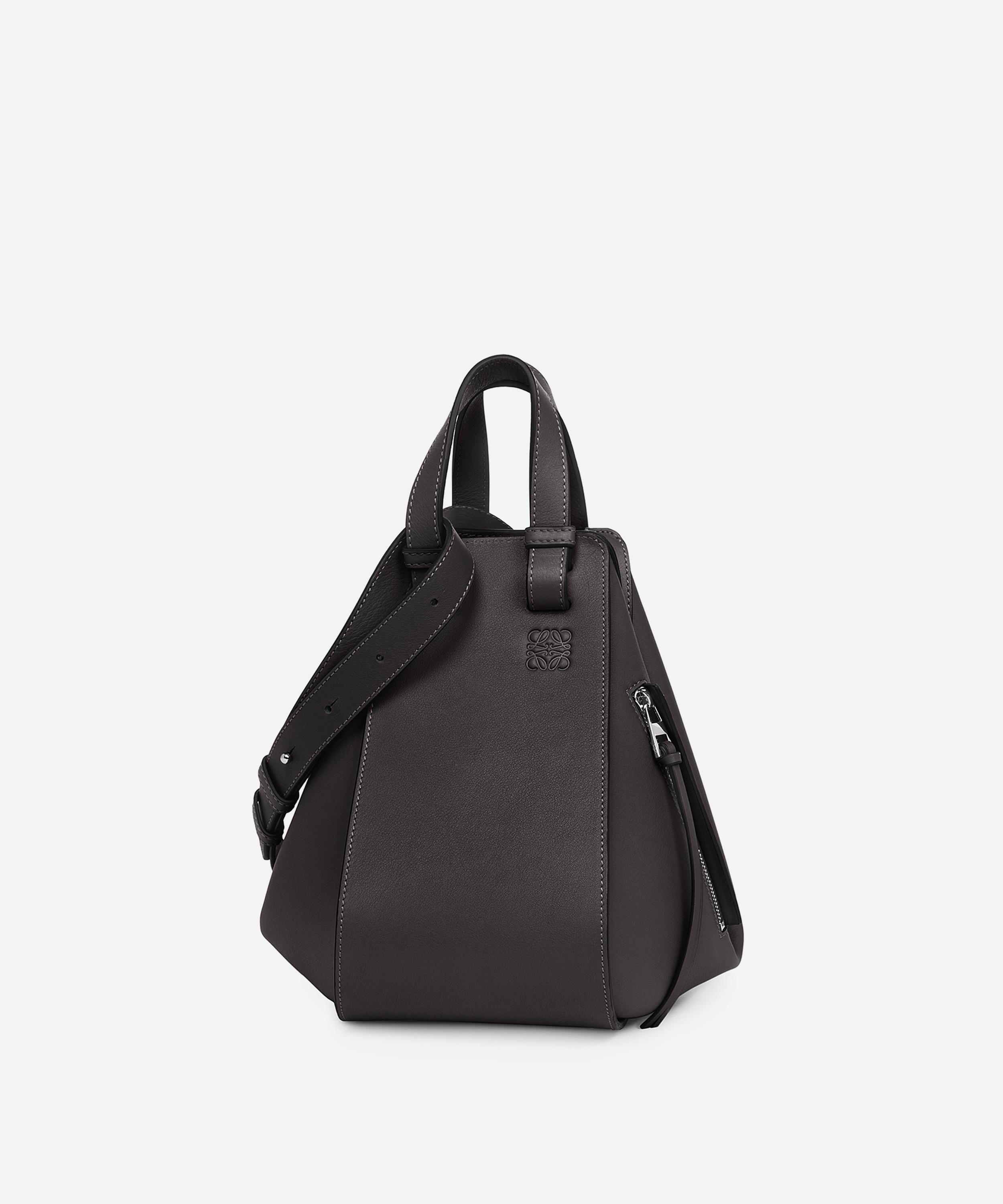 Loewe Hammock Small Leather Bag - Black