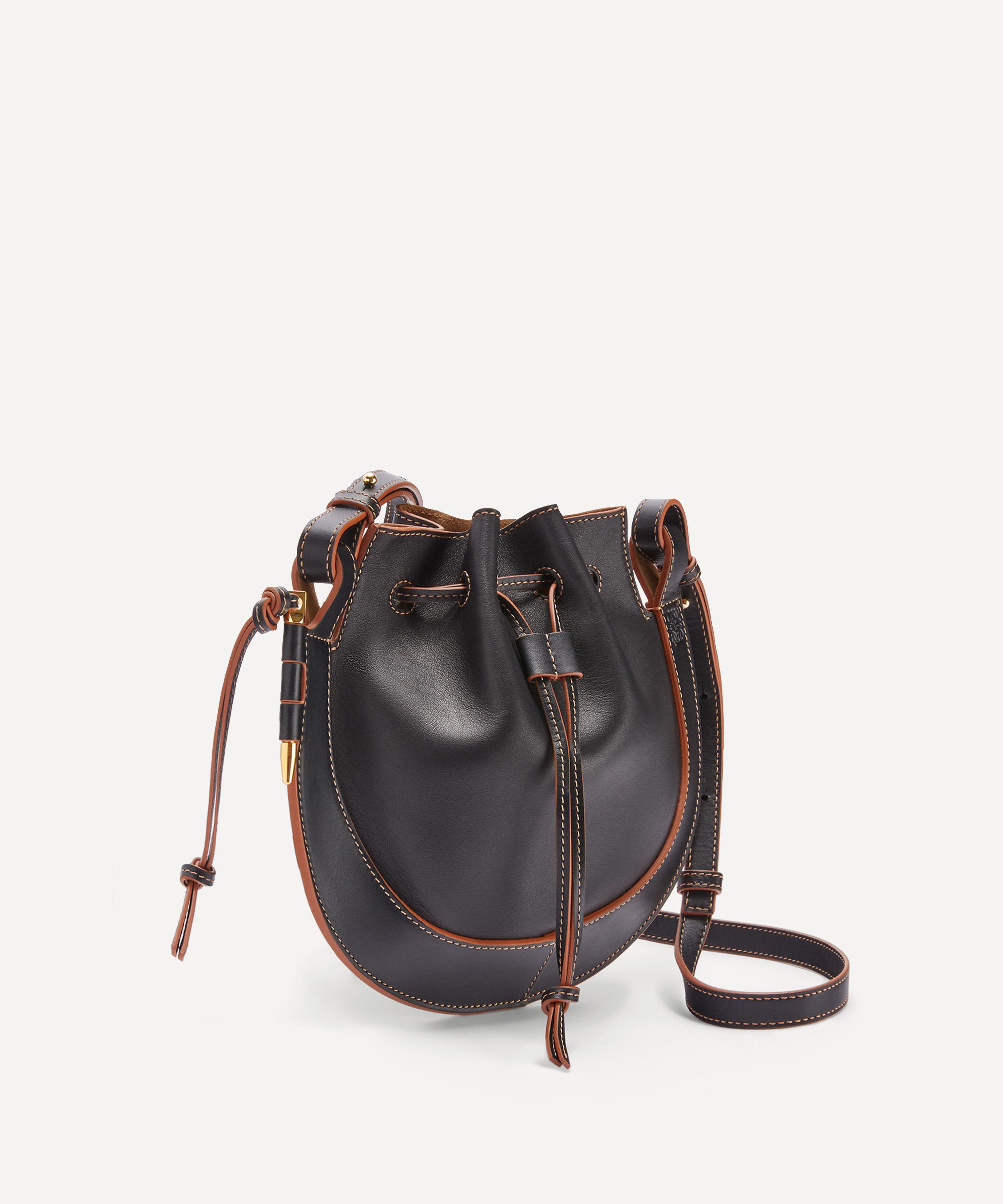 Loewe - Small Horseshoe Leather Saddle Bag image number 1