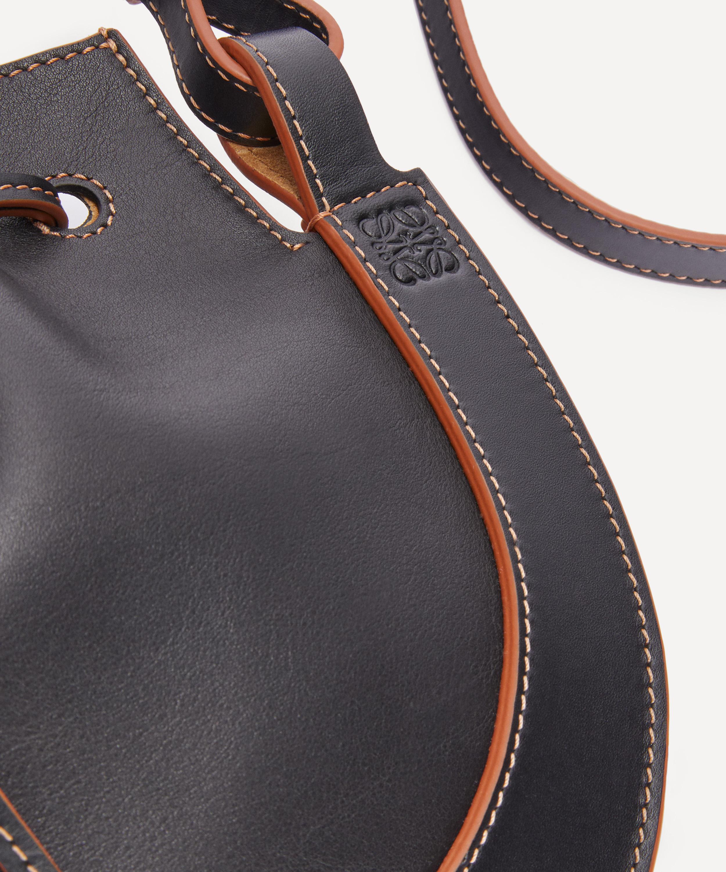 Loewe - Small Horseshoe Leather Saddle Bag image number 3