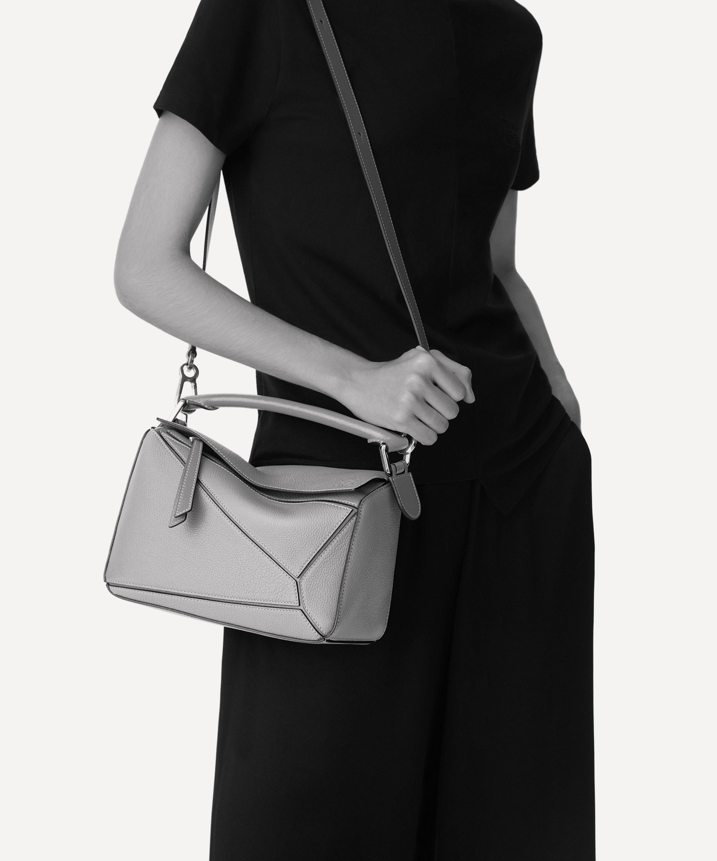 Loewe puzzle small on sale leather shoulder bag