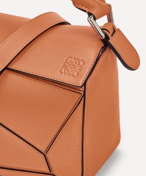 Loewe - Small Puzzle Leather Shoulder Bag image number 4