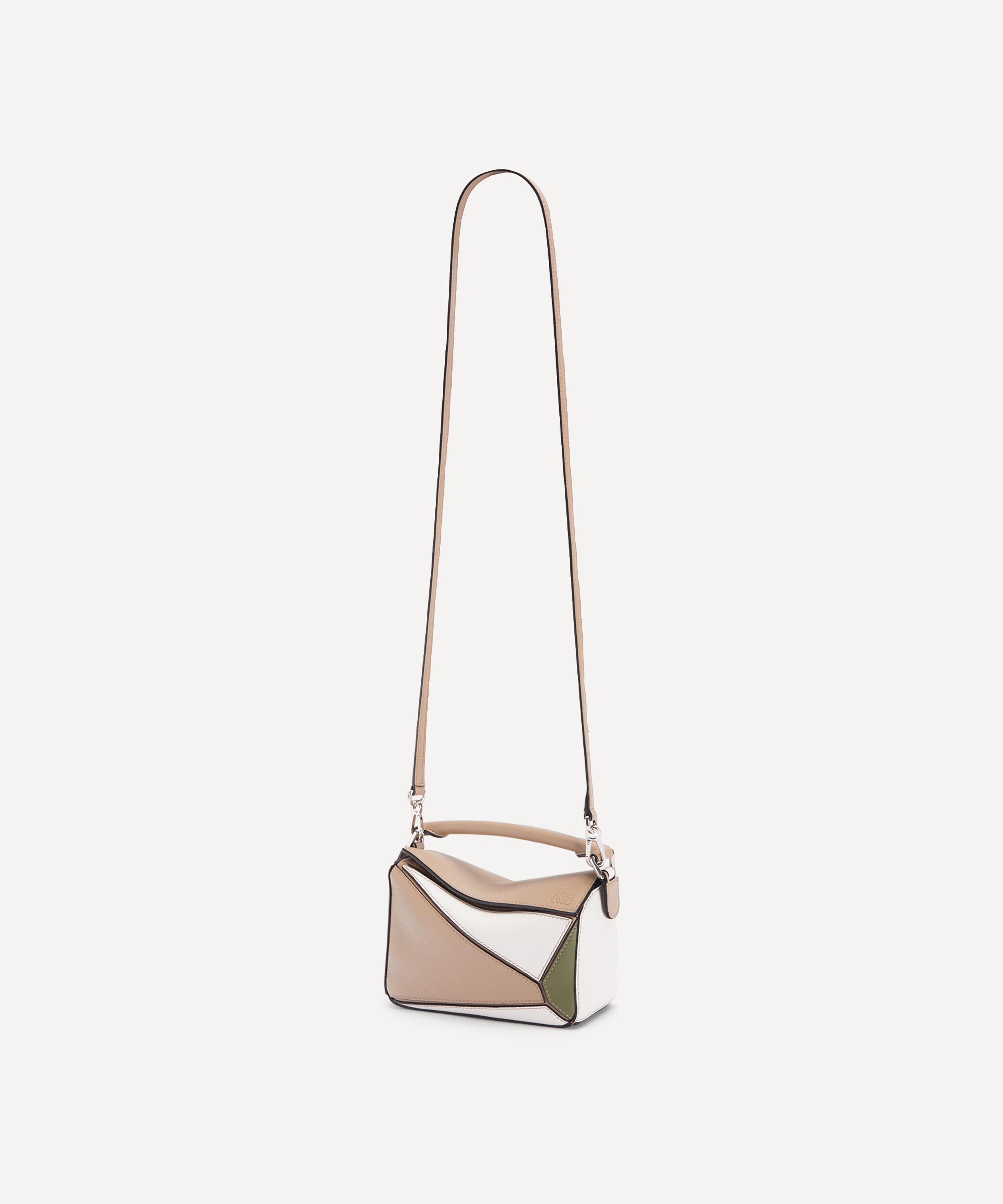 Loewe - Mini Puzzle Leather Shoulder Bag image number 1