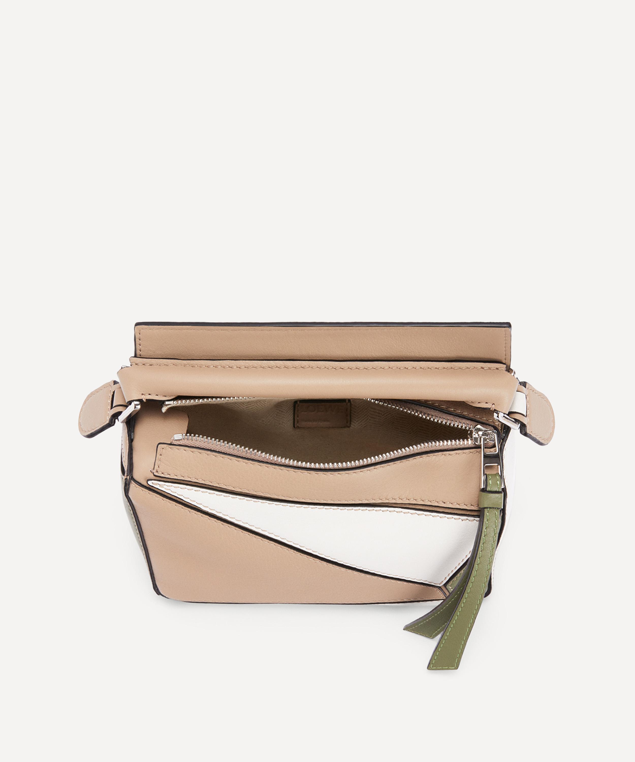 Loewe - Mini Puzzle Leather Shoulder Bag image number 4