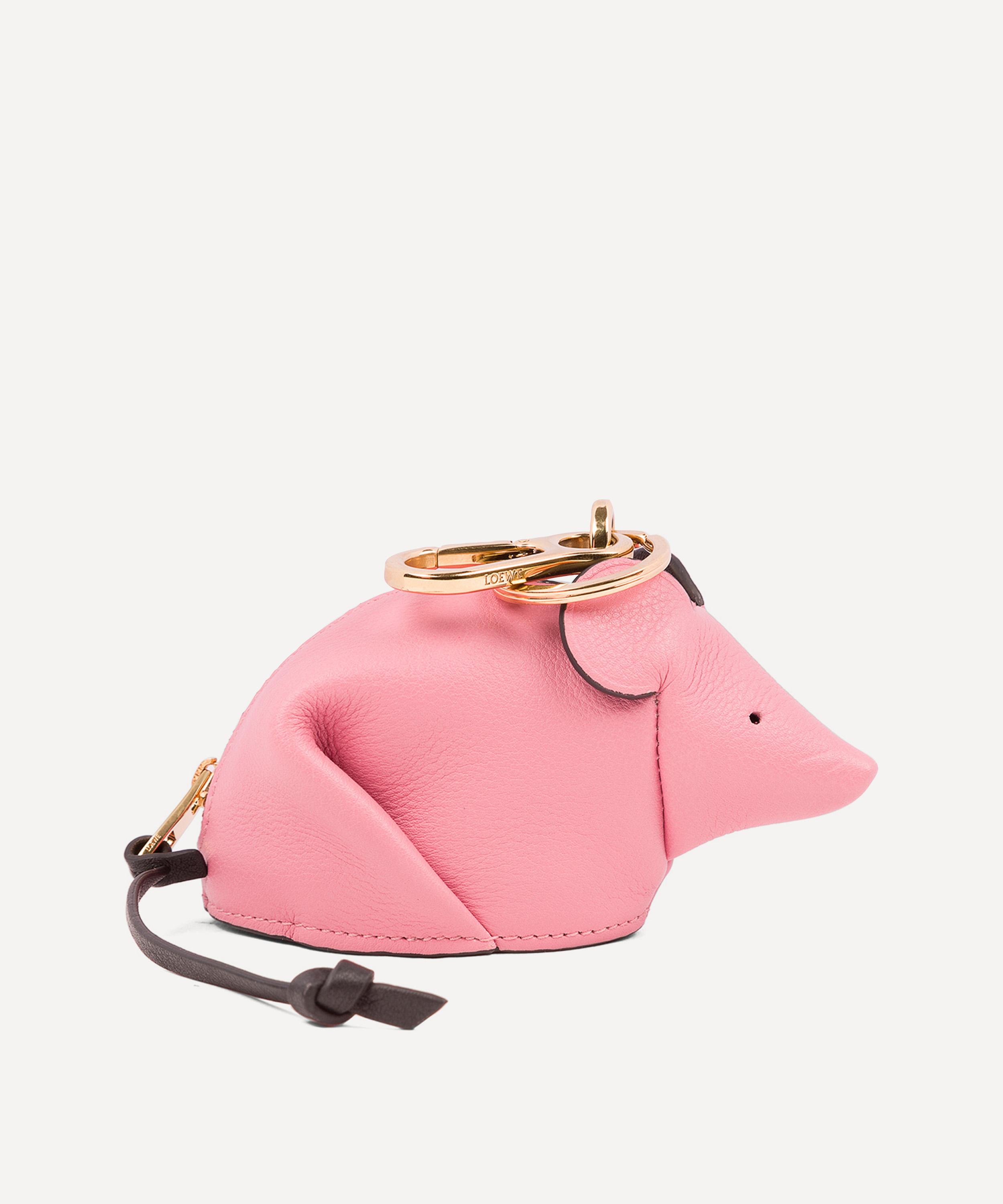 Loewe Mouse Leather Bag Charm | Liberty