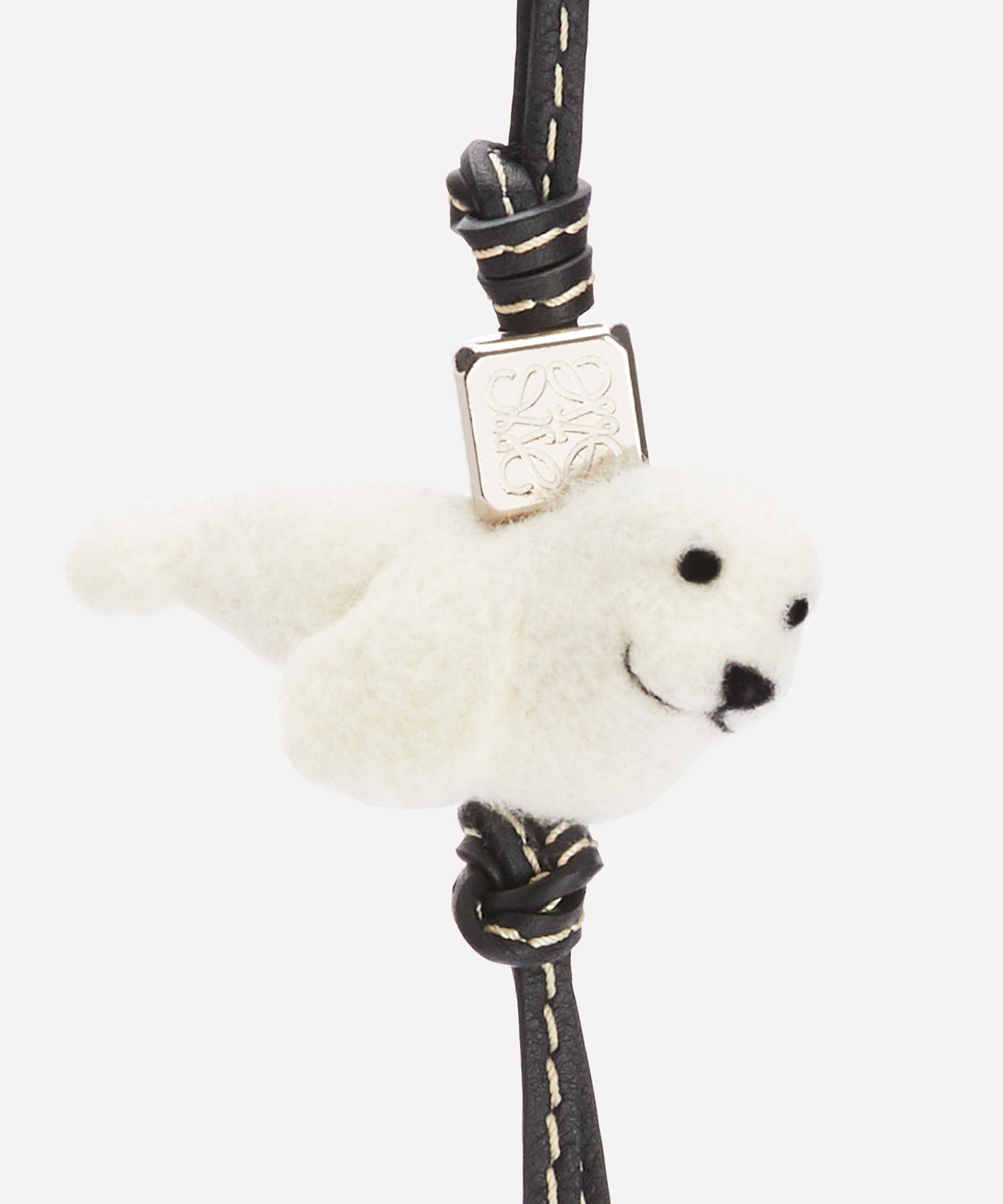 Loewe - Seal Felt and Leather Bag Charm image number 1
