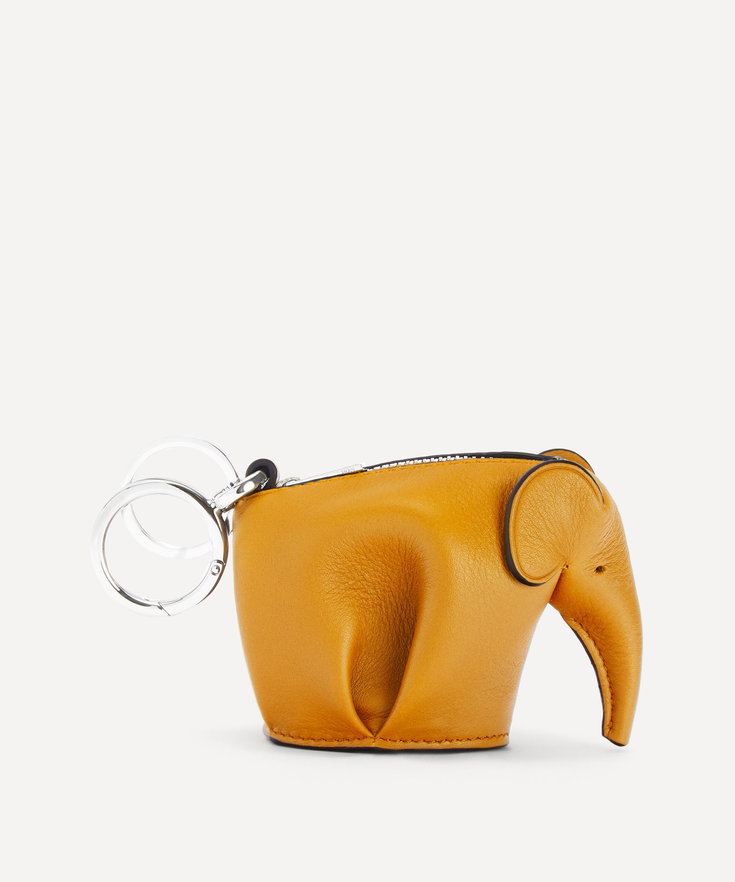 ELEPHANT BAG CHARM YELLOW