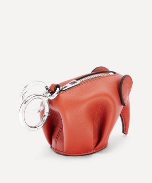 Loewe - Elephant Leather Bag Charm image number 2