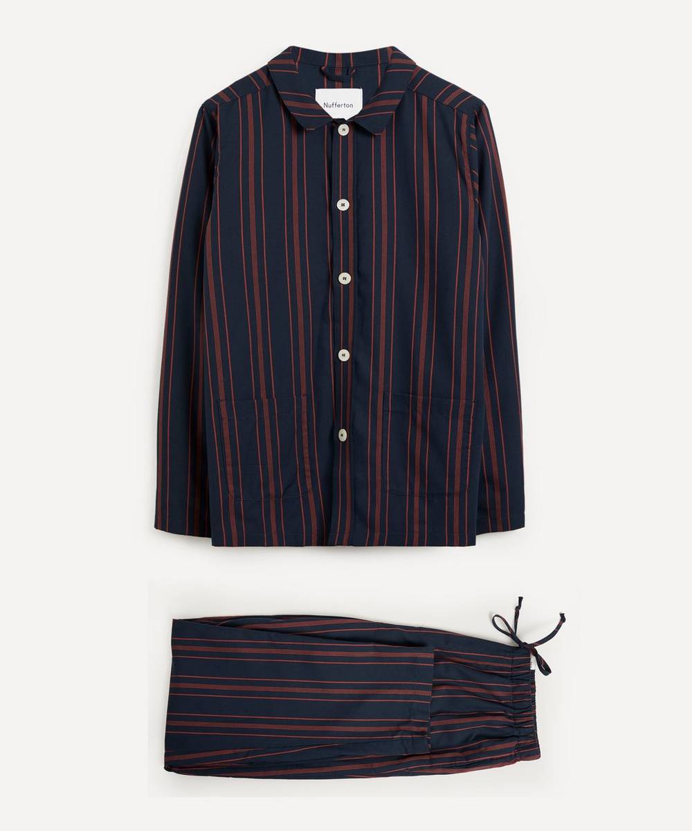 Nufferton - Uno Old School Stripe Cotton Pyjamas