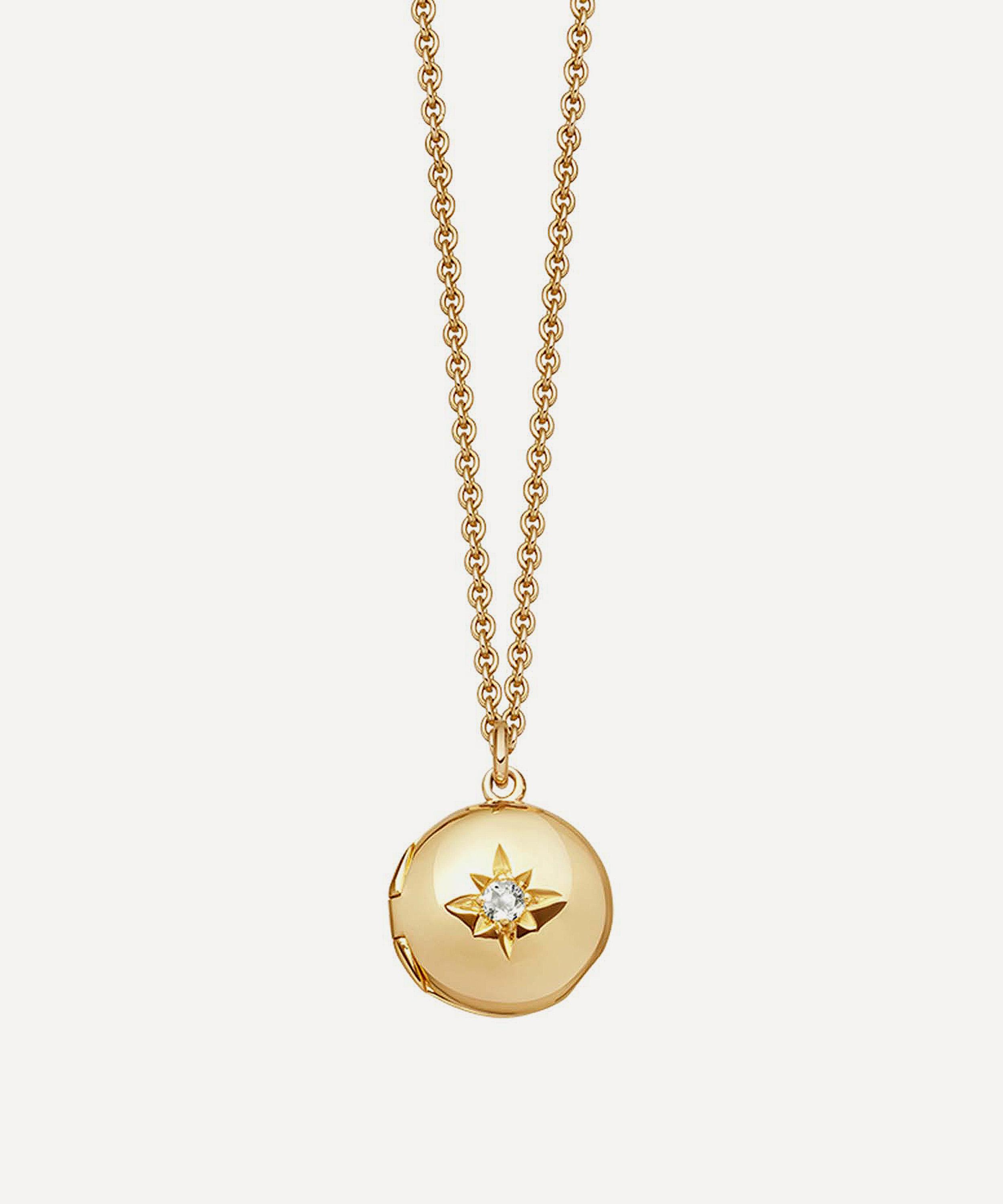 Astley Clarke - Mini Biography Locket Necklace image number 0