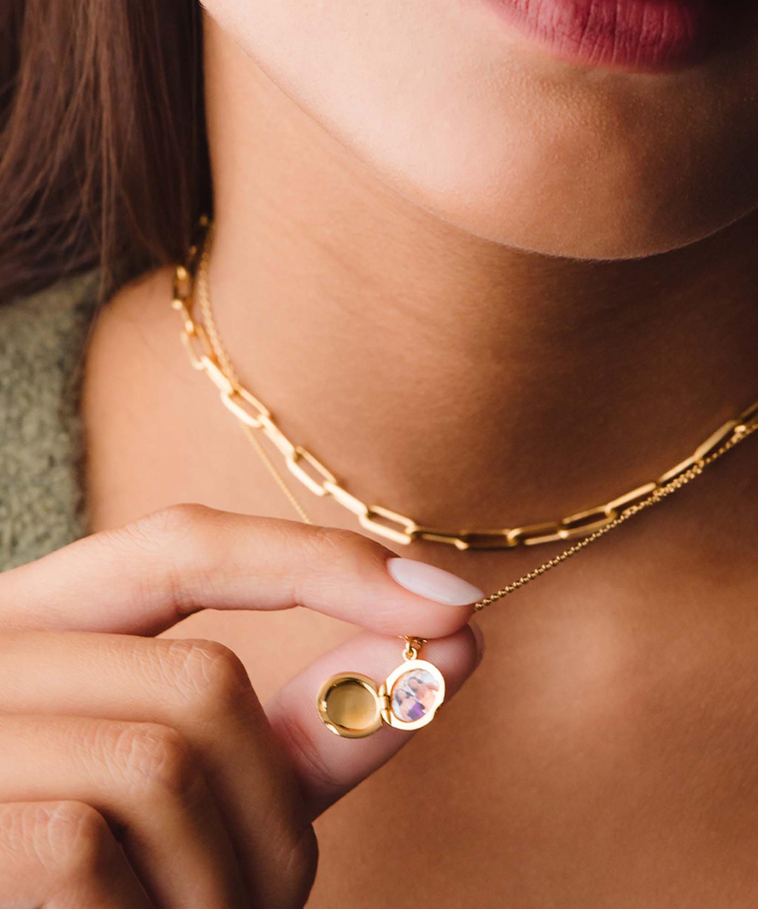 Astley Clarke - Mini Biography Locket Necklace image number 1