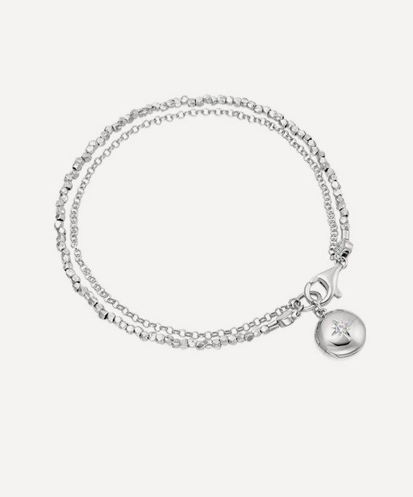 Astley Clarke - Biography White Sapphire Locket Bracelet image number null