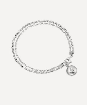 Astley Clarke - Biography White Sapphire Locket Bracelet image number 0