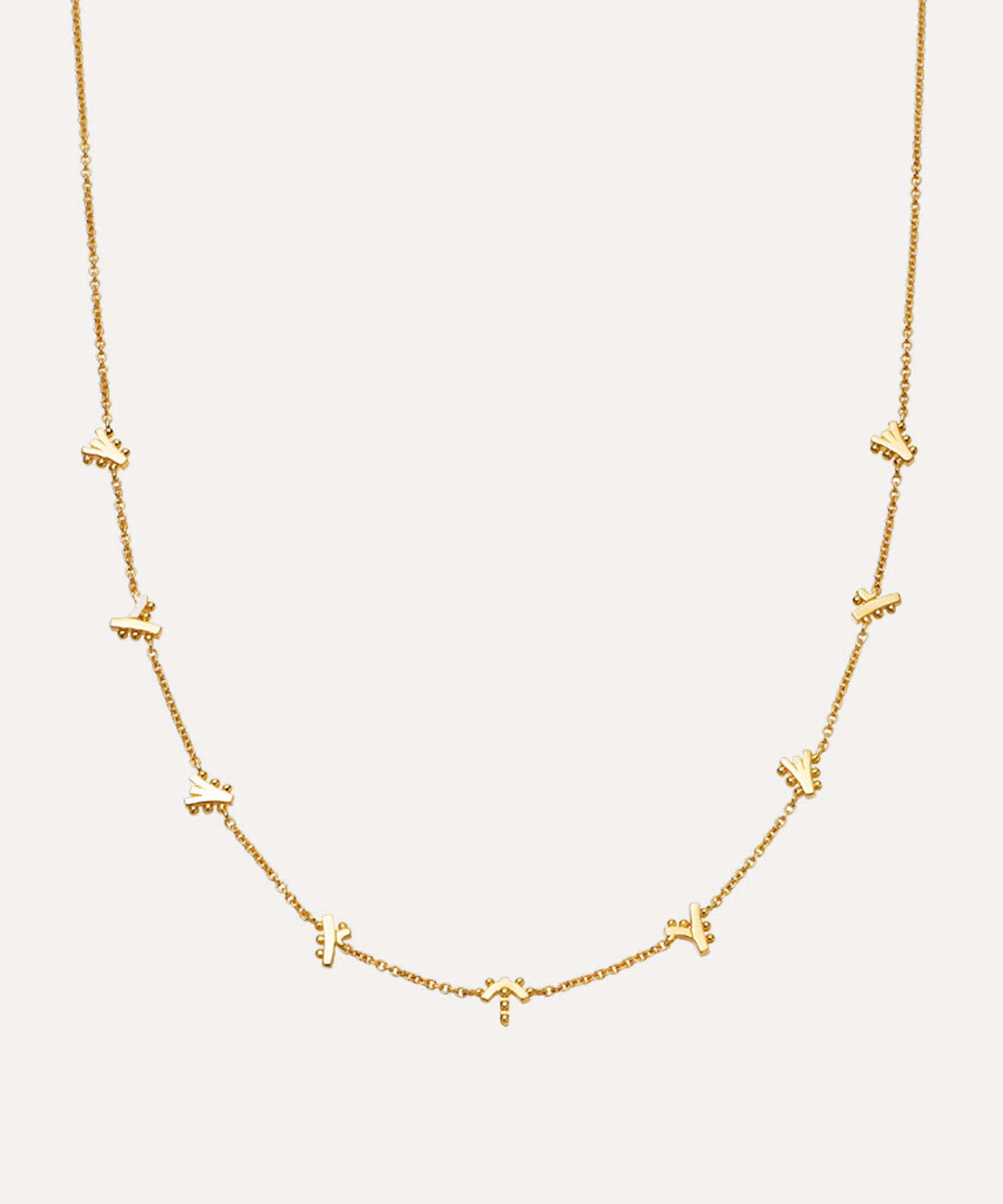 Astley Clarke - Gold Plated Vermeil Silver Solstice Chain Necklace image number 0