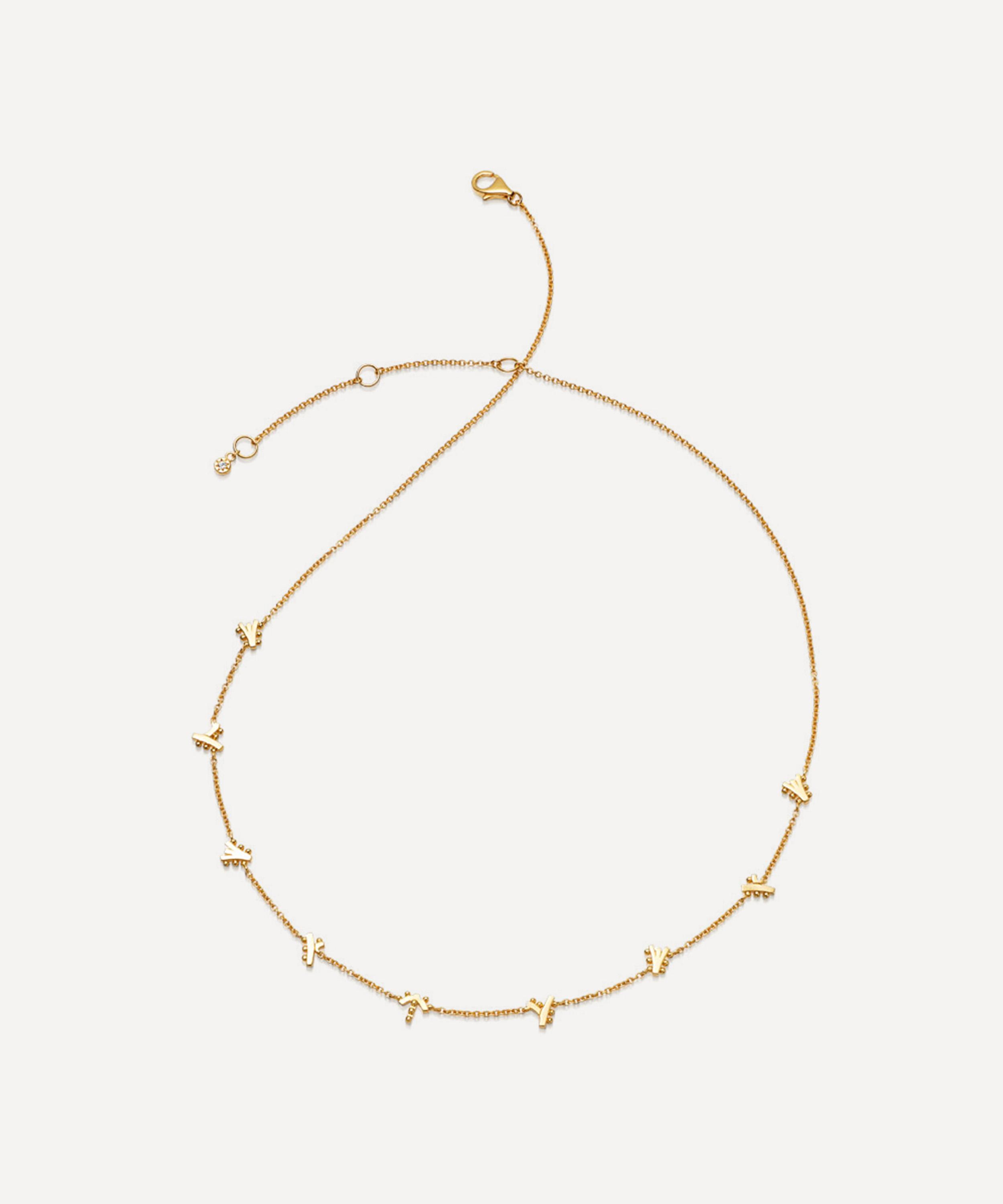 Astley Clarke - Gold Plated Vermeil Silver Solstice Chain Necklace image number 2