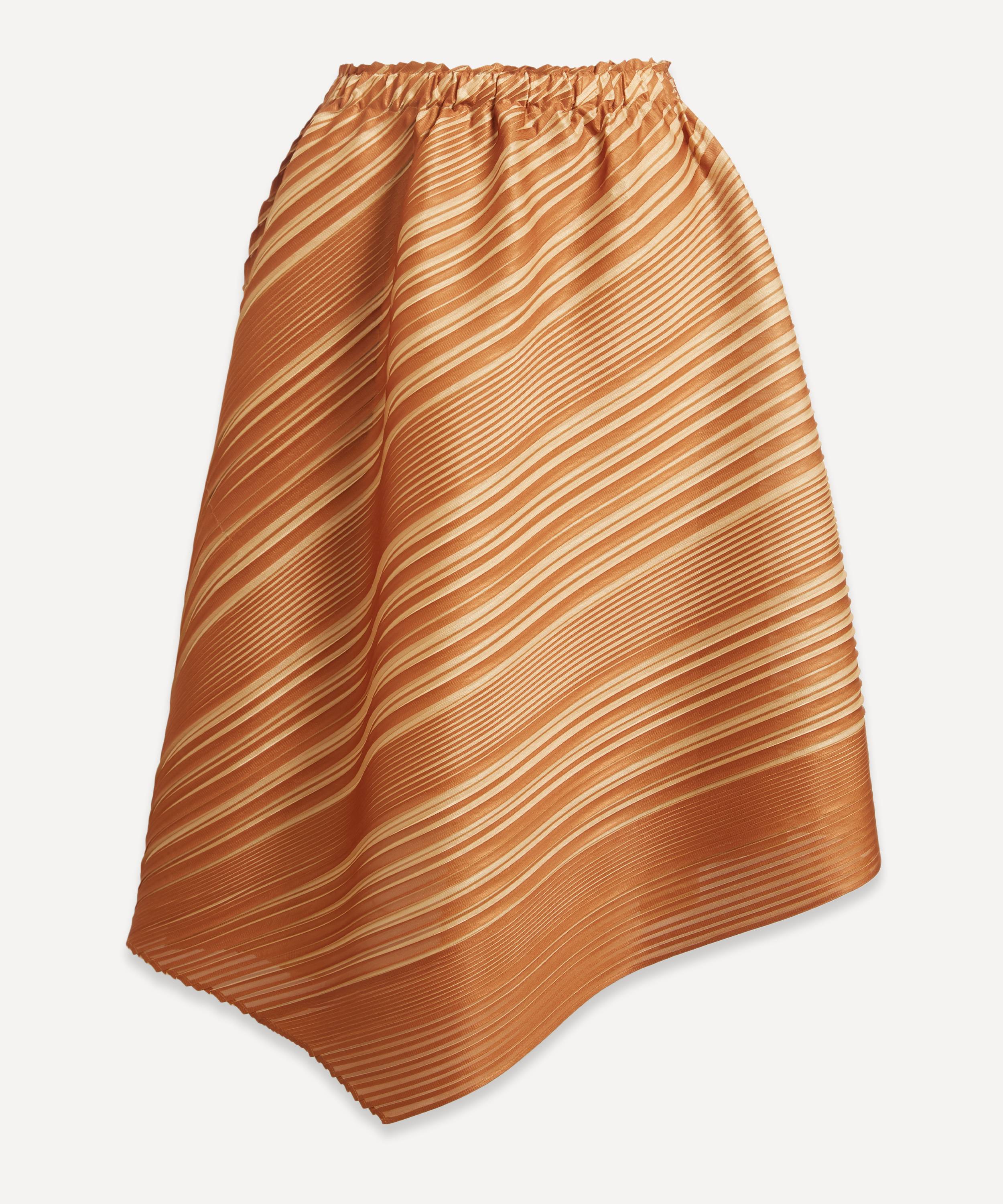 Pleats Please Issey Miyake Two-Tone Pleated Skirt | Liberty