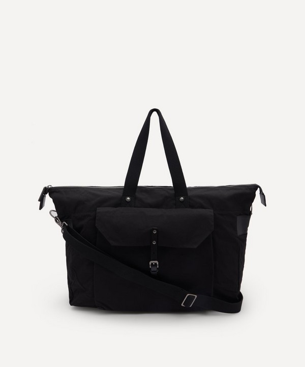 Ally Capellino - Freddie Waxed Cotton Holdall image number null