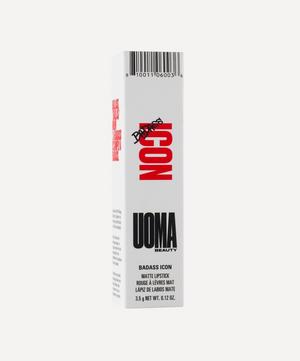 UOMA Beauty - BadAss Icon Matte Lipstick in Angela image number 3