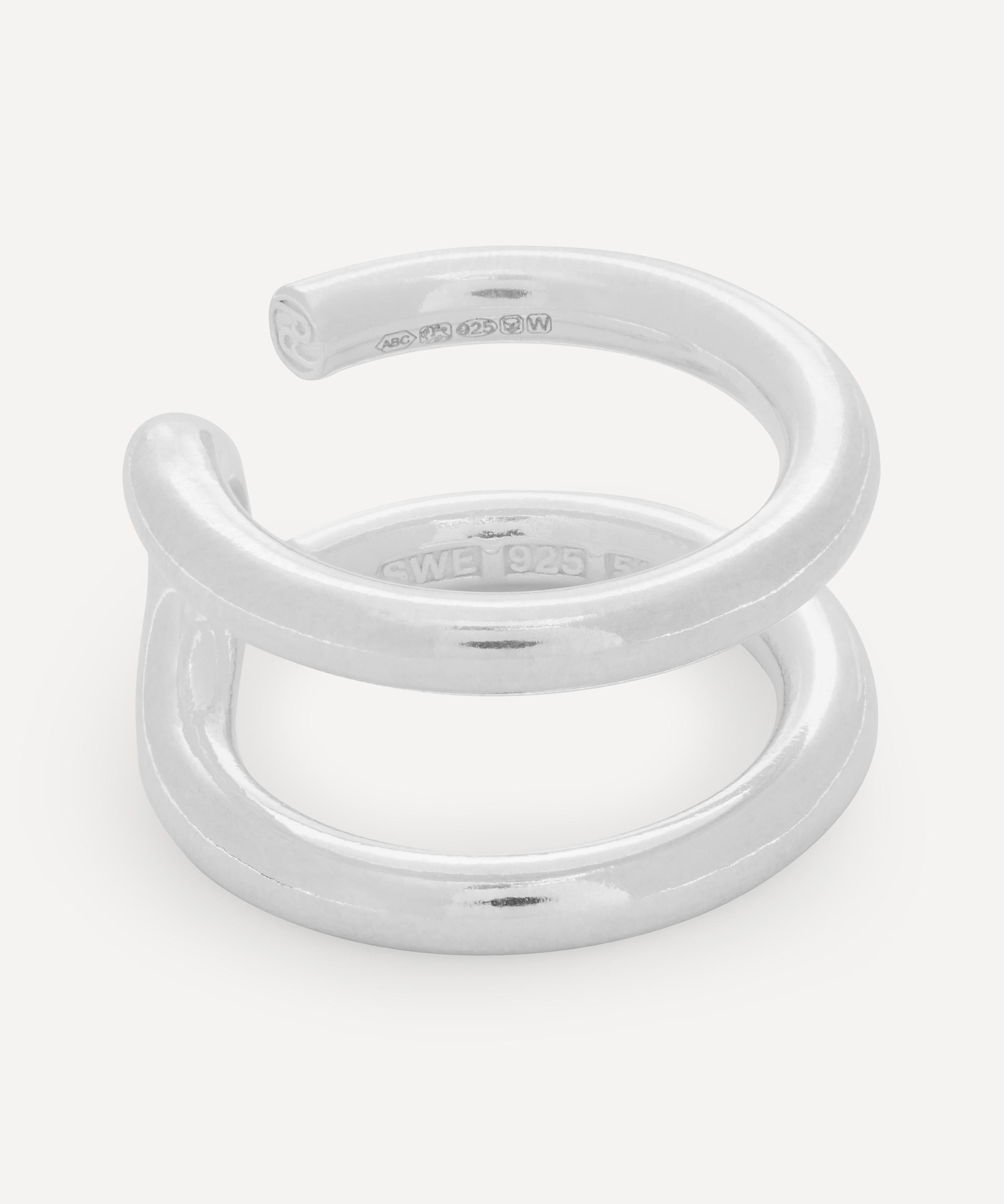 All Blues - Silver Polished Turn Ring