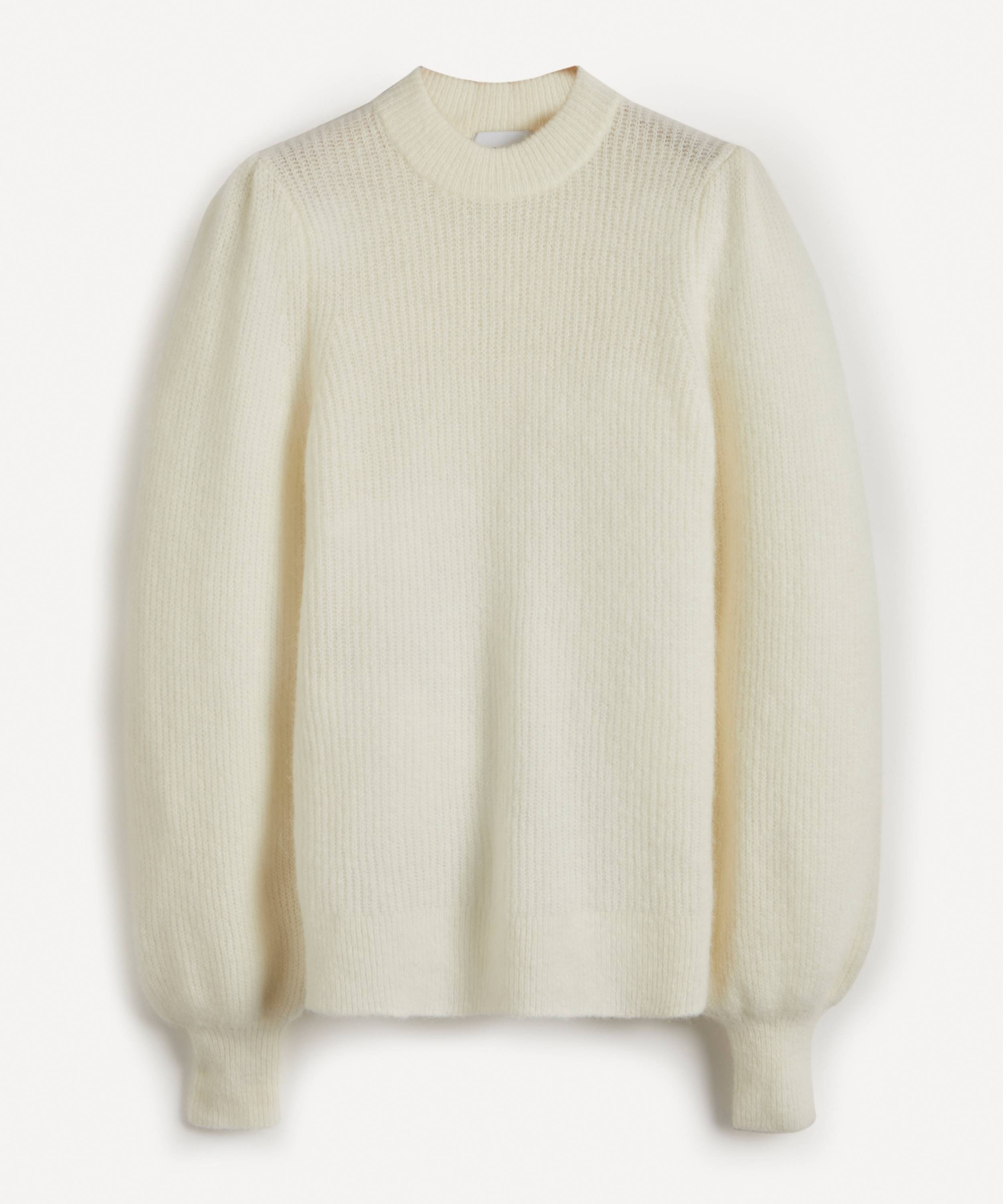 Ganni Merino Wool-Blend Knit Jumper | Liberty