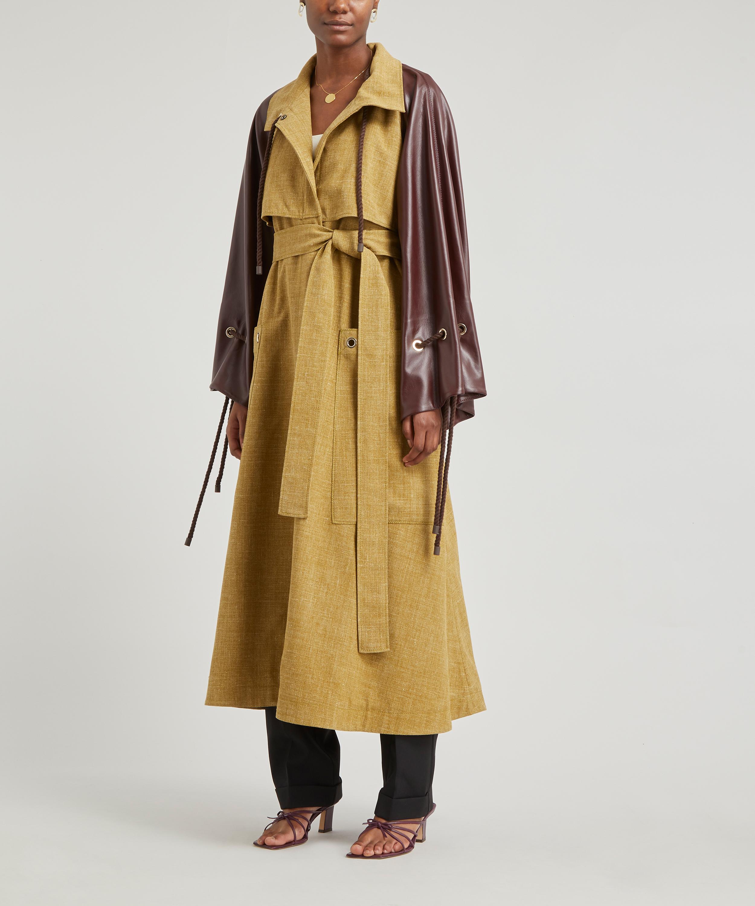 vegan trench coat