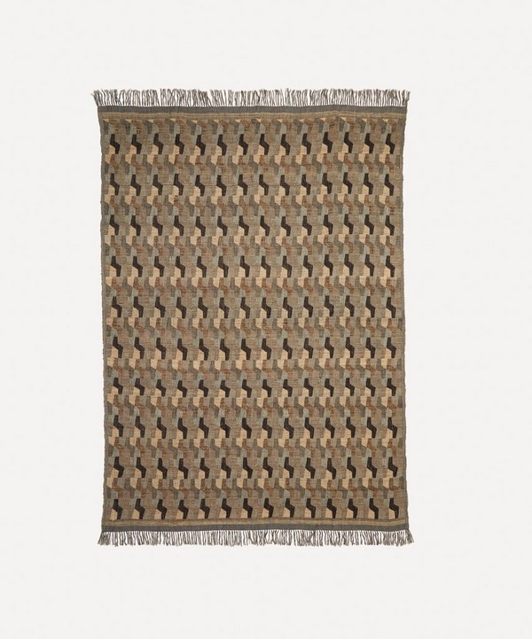 Soho Home - Como Linen and Silk-Blend Throw image number null