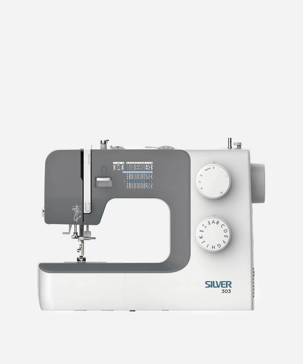 Silver - Silver 303 32-Stitch Mechanical Sewing Machine