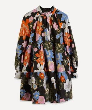 Botanical Print Jasmine Mini-Dress