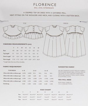 Merchant & Mills - The Florence Sewing Pattern image number 3