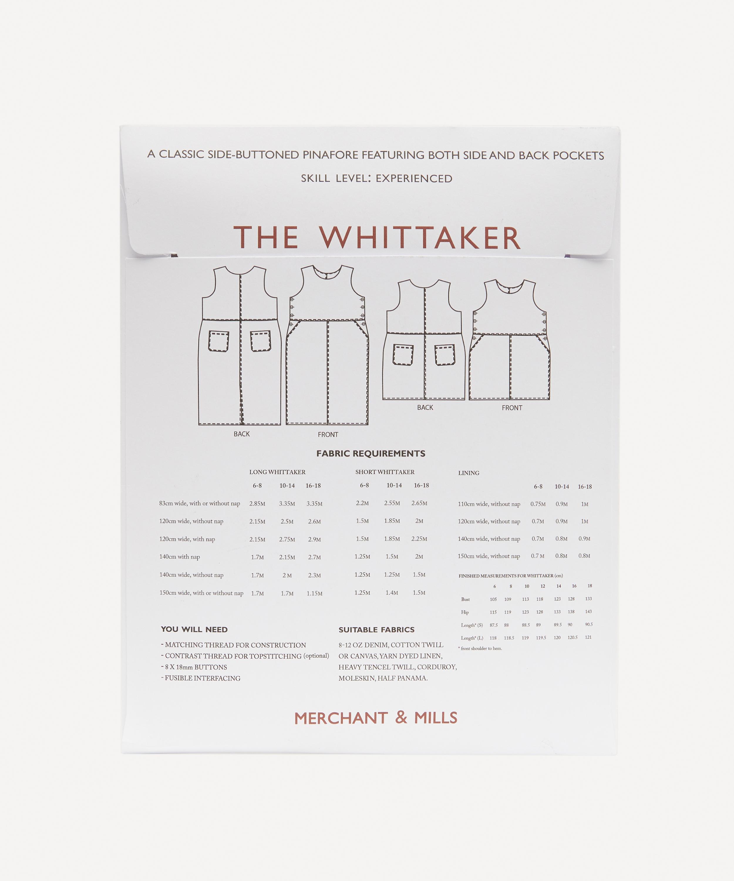 Merchant & Mills - The Whittaker Sewing Pattern image number 2