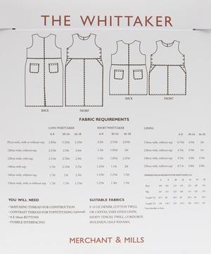 Merchant & Mills - The Whittaker Sewing Pattern image number 3
