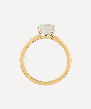 Dinny Hall - 14ct Gold Moonstone Ring image number 2