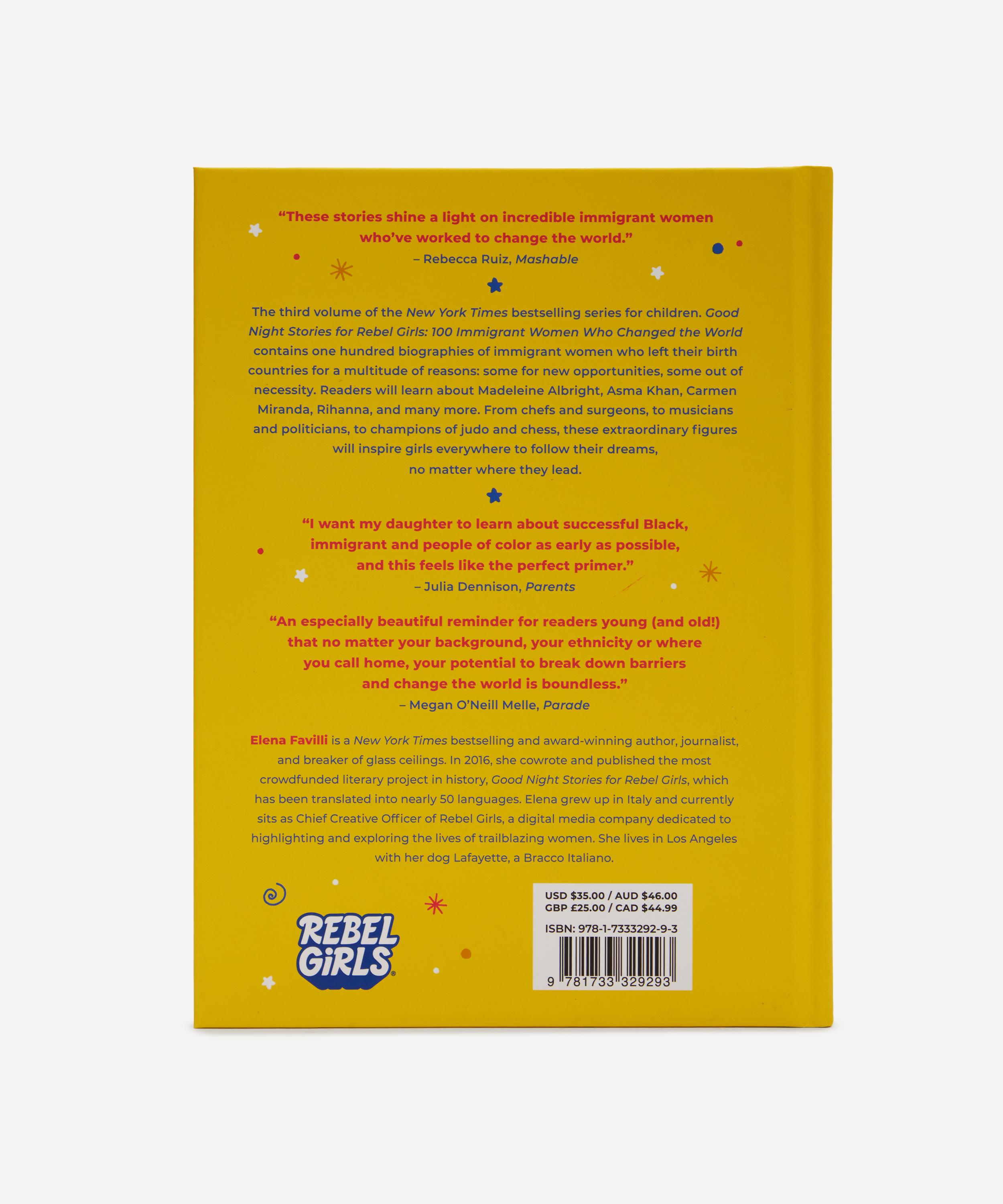 Bookspeed - Good Night Stories for Rebel Girls: 100 Immigrant Women Who Changed the World image number 3