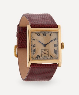 Designer Vintage - 1930s Longines 18ct Gold Watch image number 1