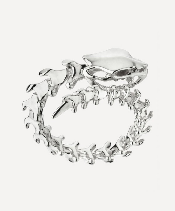 Shaun Leane - Silver Serpent's Trace Wrap Ring image number null