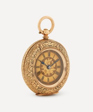 Designer Vintage - Victorian 14ct Gold Fob Watch image number 1