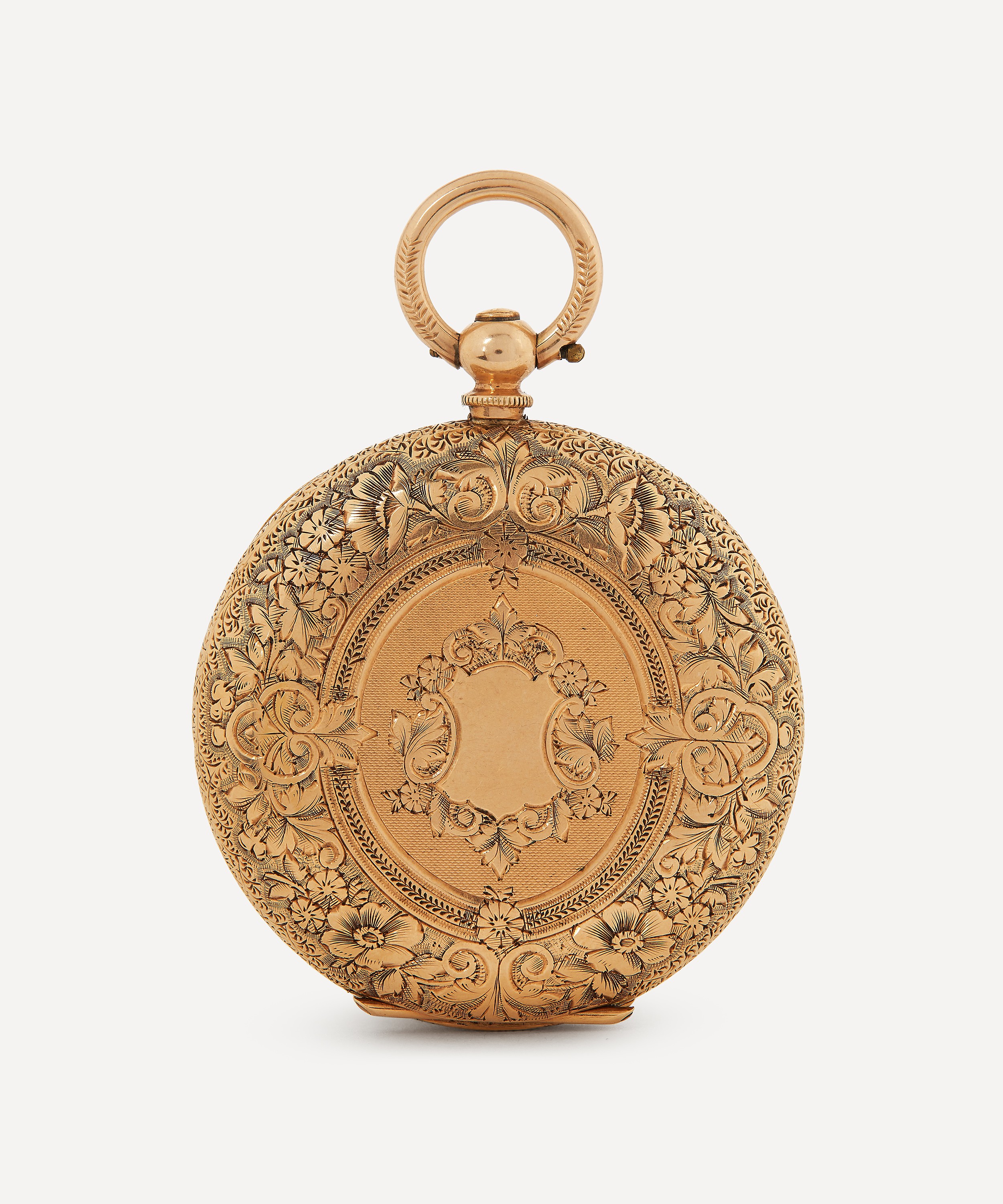 Designer Vintage - Victorian 14ct Gold Fob Watch image number 2