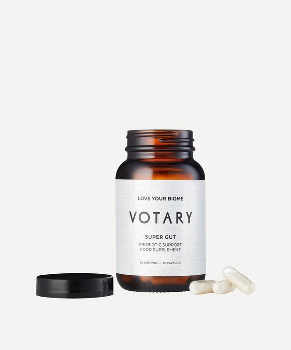 Votary - Super Gut Probiotic Support Food Supplement 60 Capsules image number null