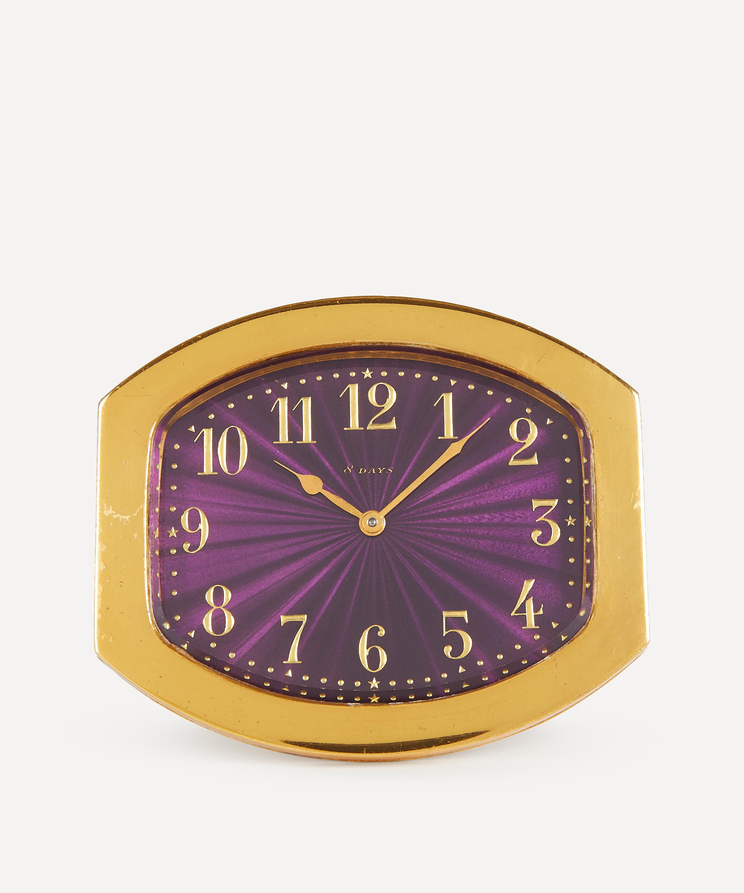 Designer Vintage - 1940s Doxa Gilt Clock image number 0