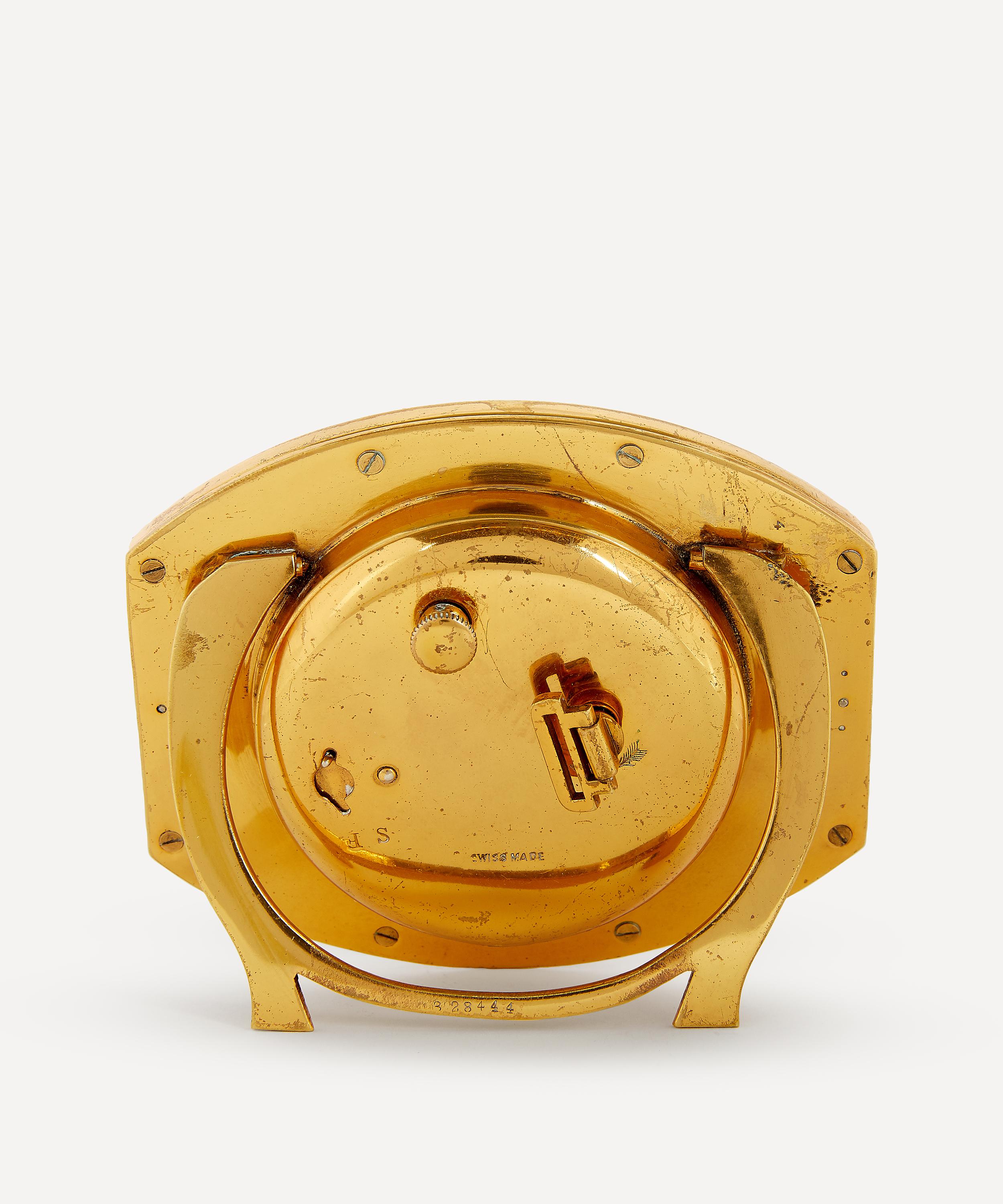 Designer Vintage - 1940s Doxa Gilt Clock image number 2