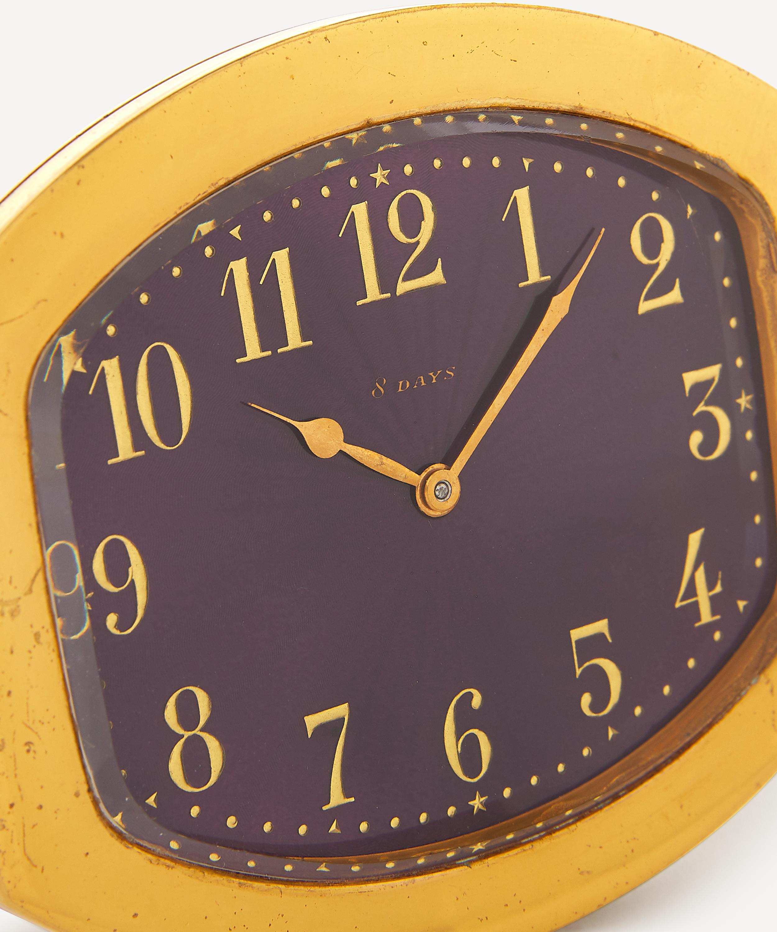 Designer Vintage - 1940s Doxa Gilt Clock image number 3