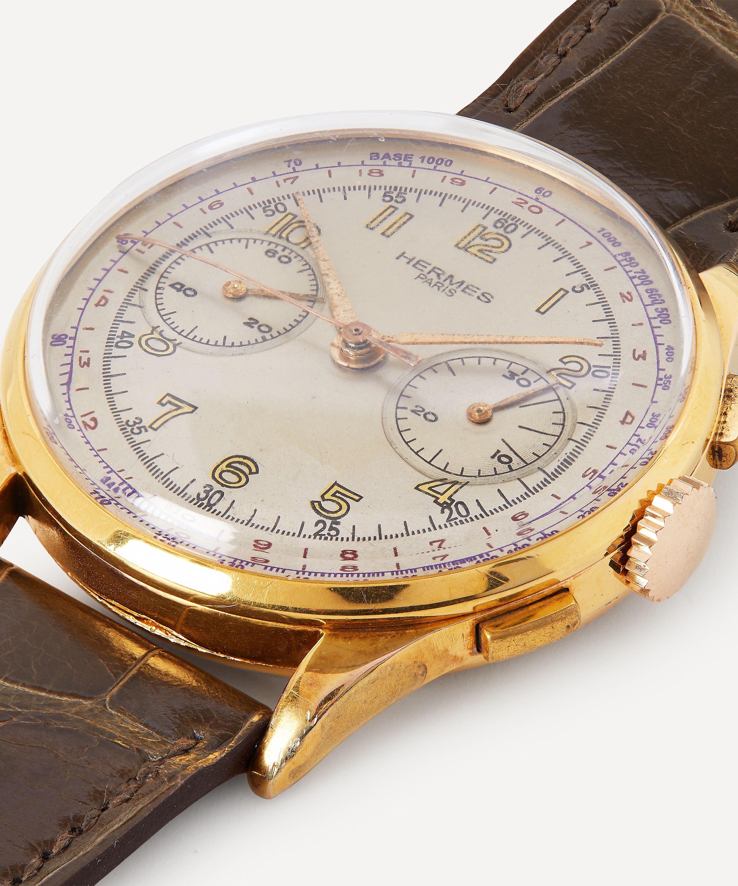 Designer Vintage 1960s Hermes 18ct Gold Watch | Liberty