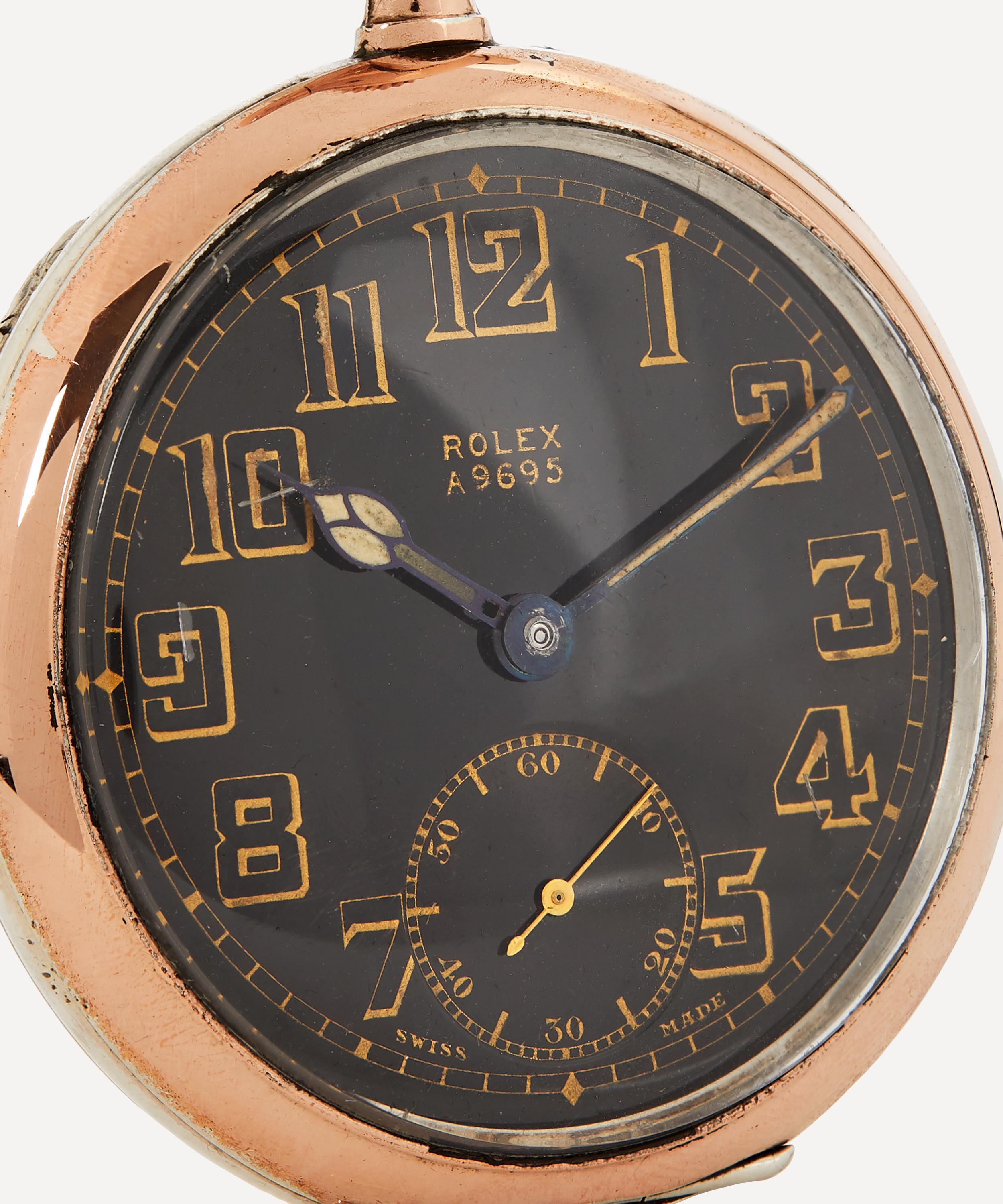 Rolex military pocket on sale watch