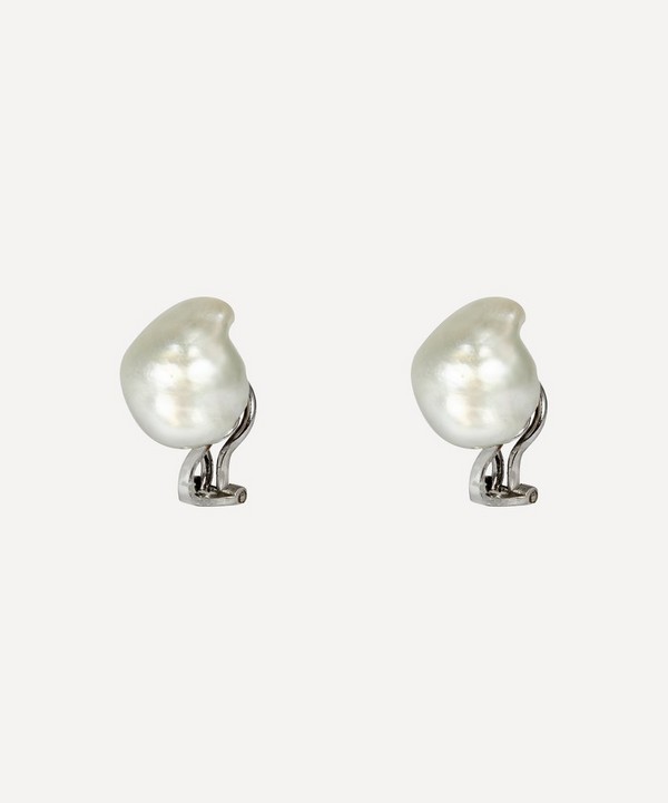Kojis - Baroque Pearl Clip-On Earrings image number null